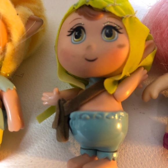 Retired Barbie Fairytopia Elf Pixie Dolls Patter, Phred and Peeble elves Mattel - Picture 10 of 10